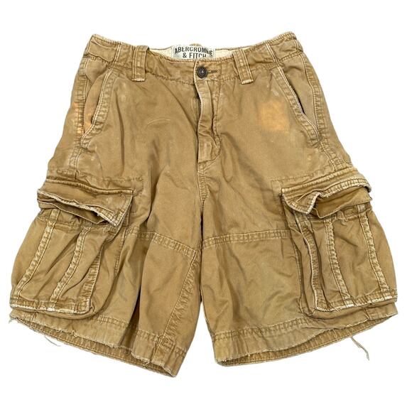 Abercrombie & Fitch Adirondaks Reg 1892 Cargo Shorts Men's 30 Y2K - Picture 1 of 11